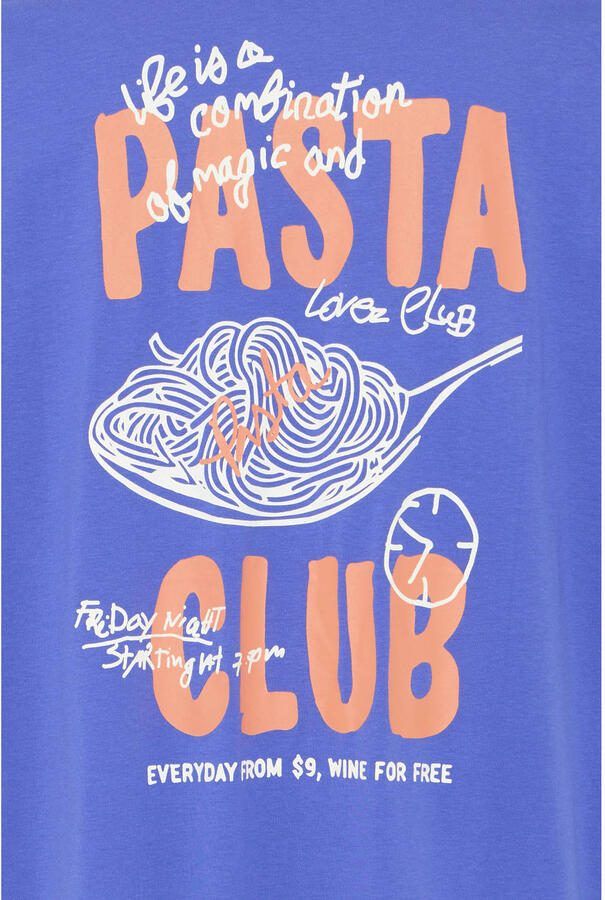Blend T-shirt blauw