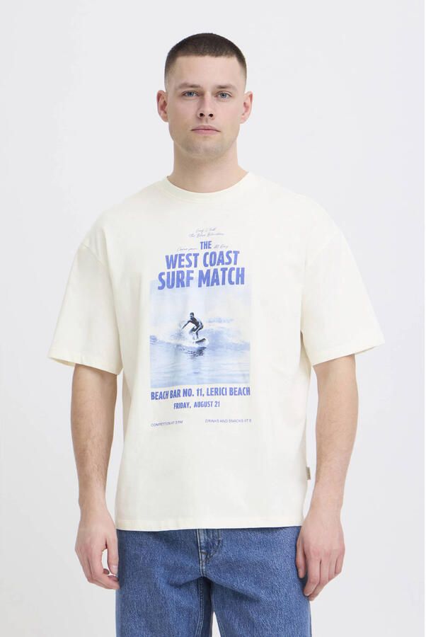 Blend T-shirt ecru