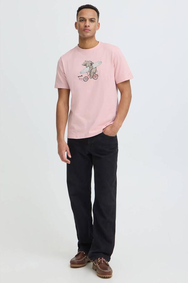 Blend T-shirt lichtroze - Foto 2