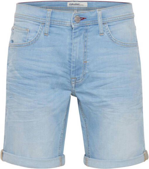 Blend regular fit jeans short denim light blue