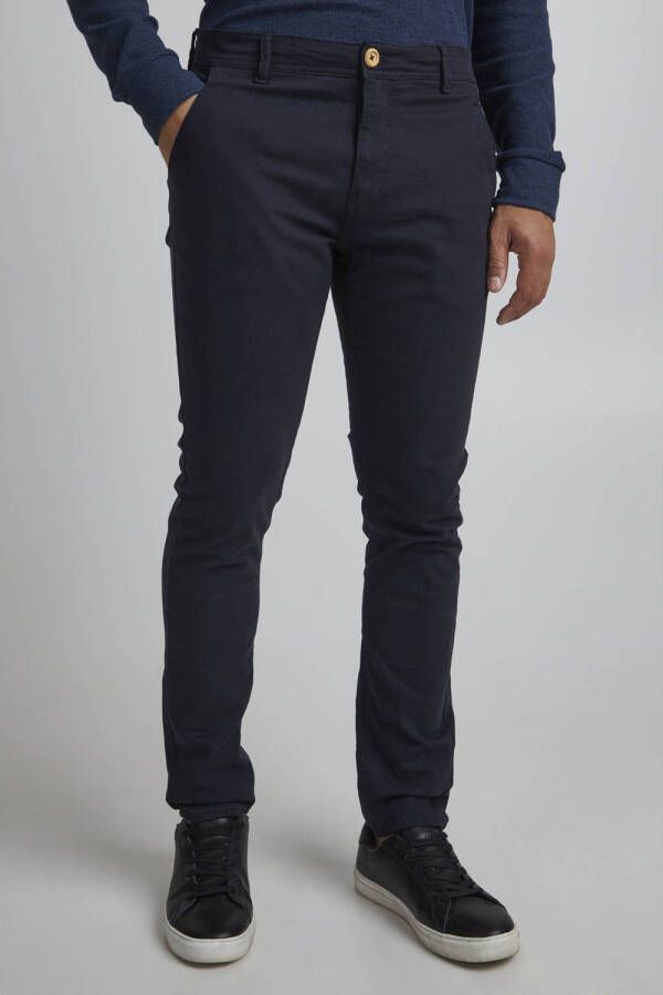 Blend slim fit chino BHNATAN donkerblauw - Foto 4