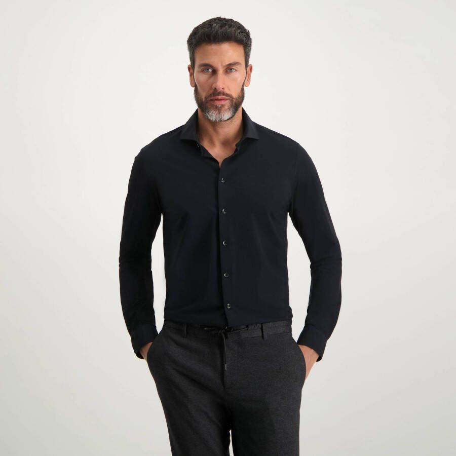 Blue Industry Zwarte Overhemdjurk Slim Fit Black Heren - Foto 2