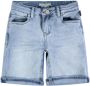 Blue Rebel regular fit jeans bermuda denim mid blue Korte broek Blauw Jongens Stretchdenim 116 - Thumbnail 1