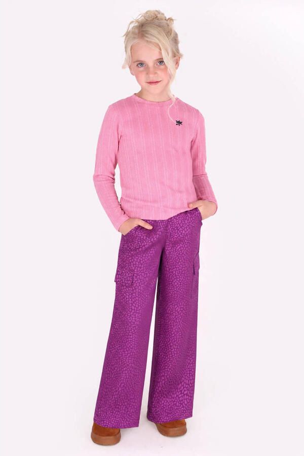 B.Nosy aansluitende longsleeve roze
