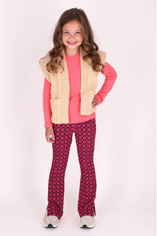 B.Nosy aansluitende longsleeve roze