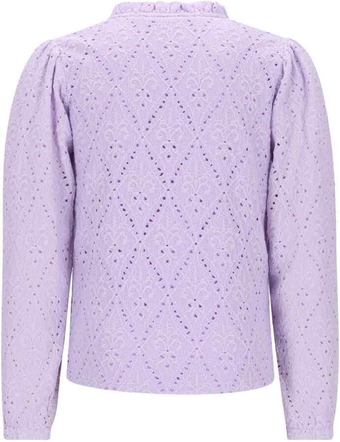 B.Nosy blousetop lila broderie - Foto 2