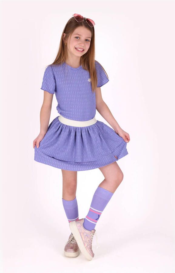 B.Nosy blousetop paars met textuur - Foto 2