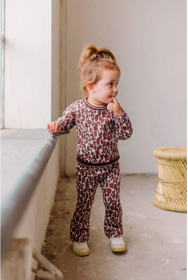 B.Nosy flared broek bruin