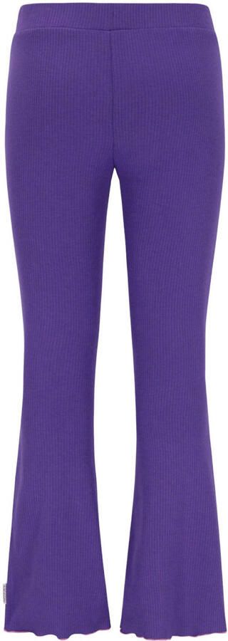 B.Nosy flared broek donkerpaars - Foto 2