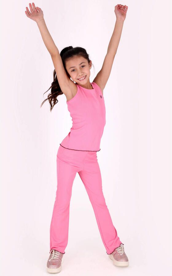 B.Nosy flared broek roze