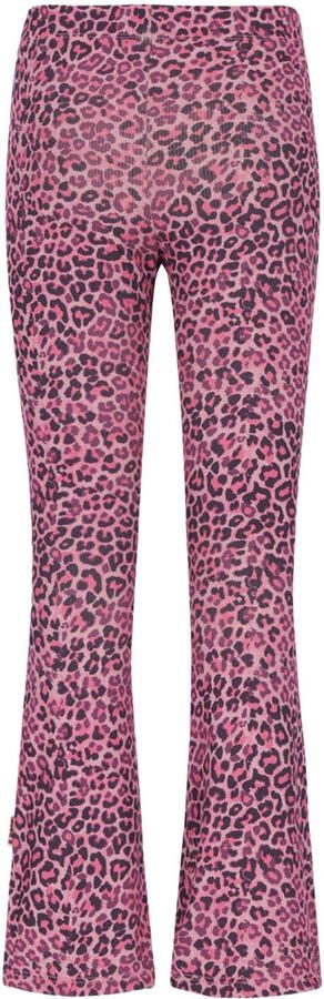 B.Nosy flared legging met panterprint roze - Foto 2