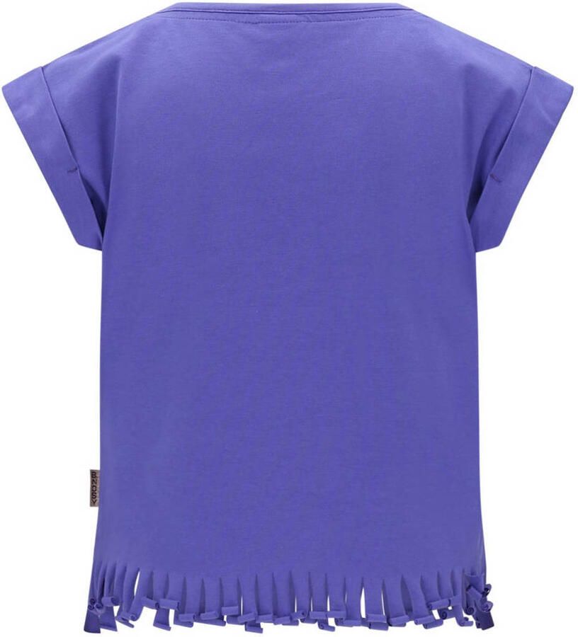 B.Nosy gebloemde T-shirt paars - Foto 2
