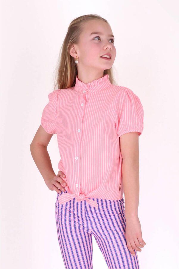B.Nosy gestreepte blouse roze