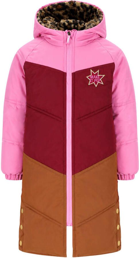 B.Nosy gewatteerde winterjas roze