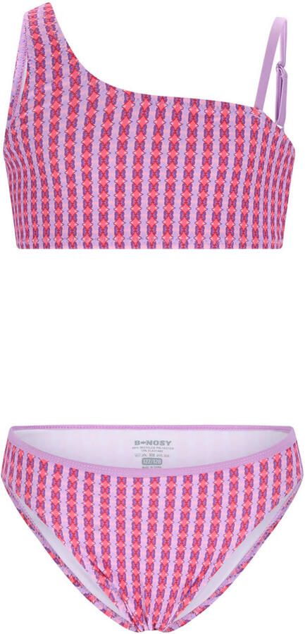 B.Nosy halterbikini roze lila