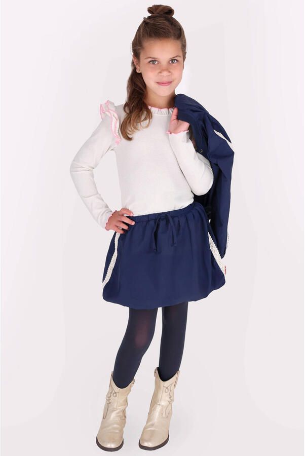 B.Nosy korte ballonrok donkerblauw