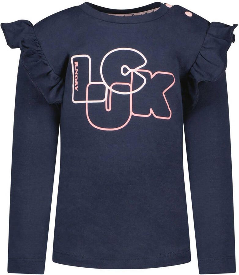 B.Nosy longsleeve blauw