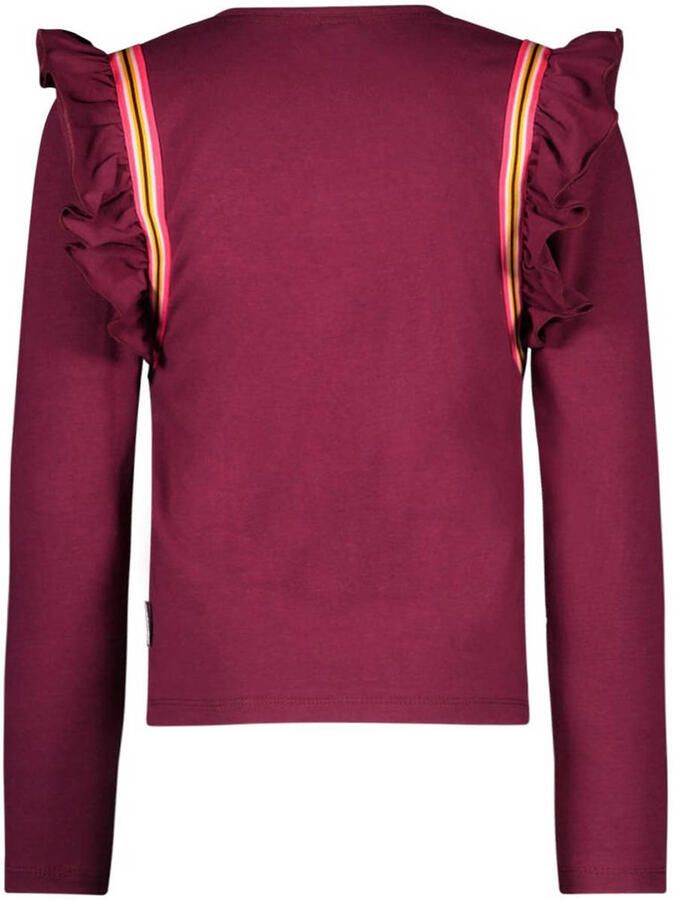 B.Nosy longsleeve donkerrood - Foto 2