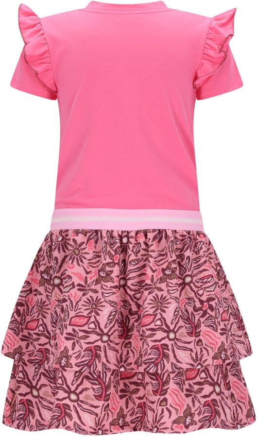 B.Nosy midi jurk roze - Foto 3