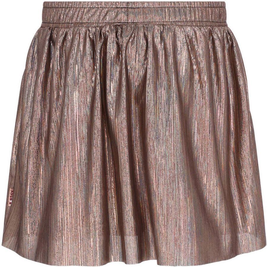 B.Nosy plissé korte rok met plooien goud Meisjes Polyester Effen - Foto 2