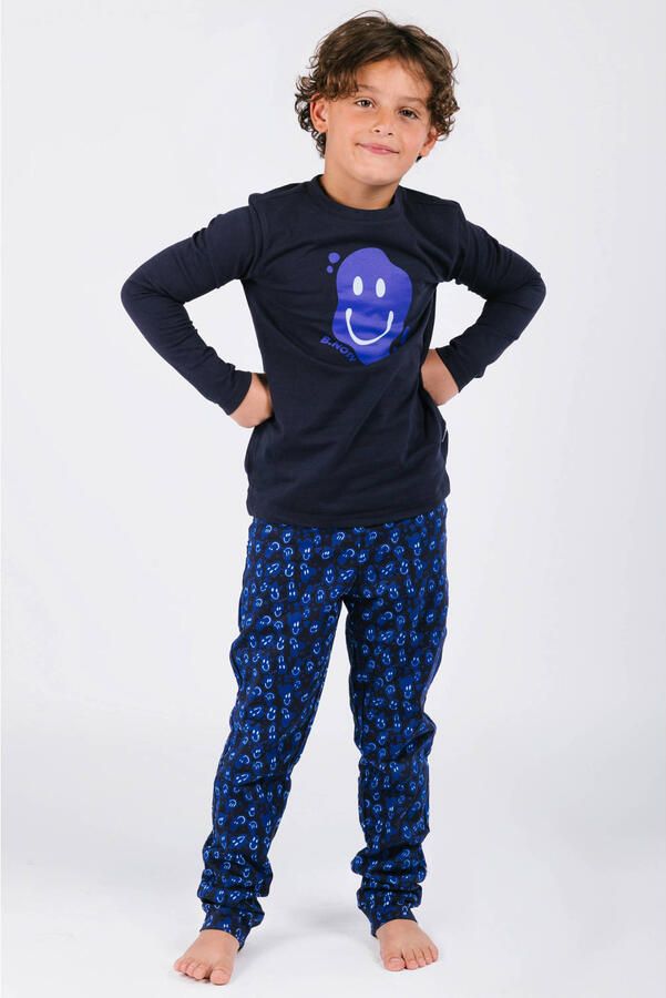 B.Nosy pyjama zwart blauw