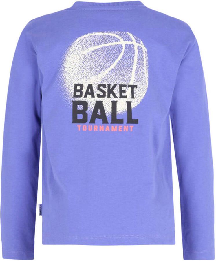 B.Nosy rechtvallende longsleeve met backprint Blauw Jongens Katoen Ronde hals - Foto 2