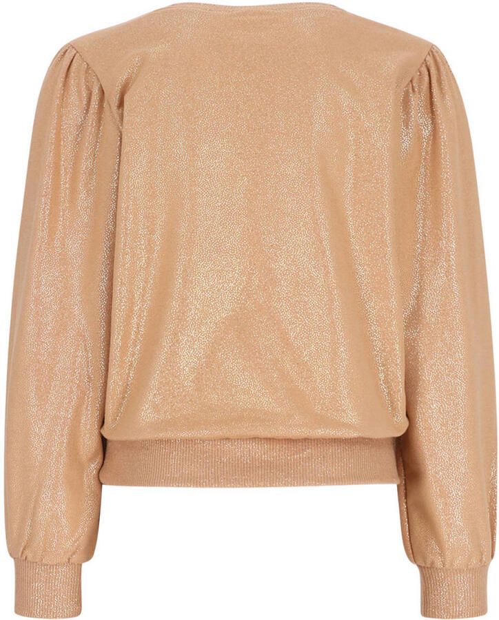 B.Nosy rechtvallende sweater bruin Meisjes Katoen Ronde hals Effen - Foto 2