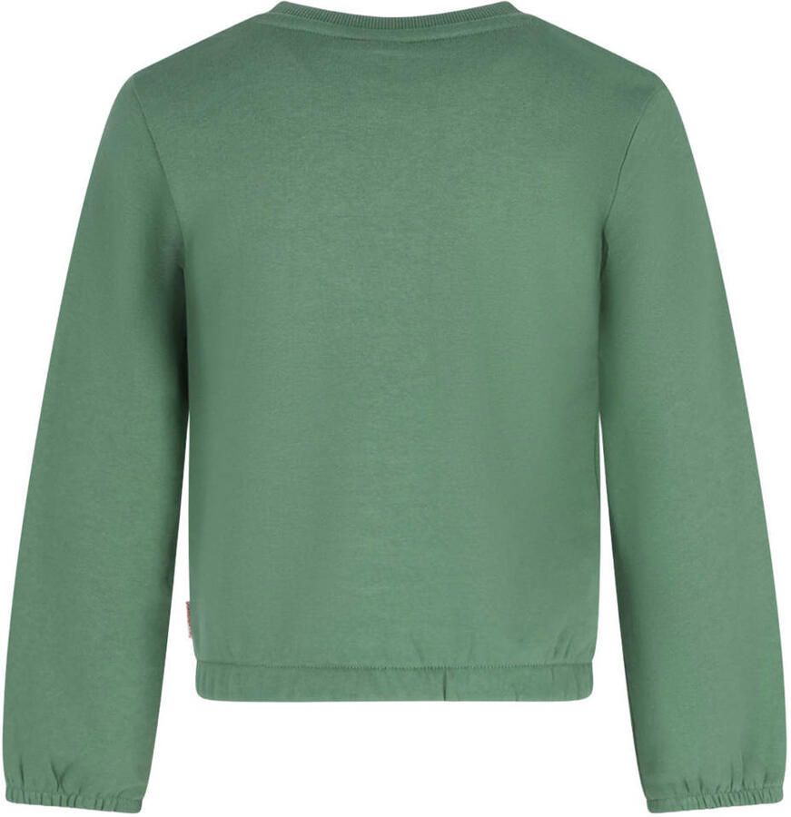B.Nosy rechtvallende sweater met print groen - Foto 2