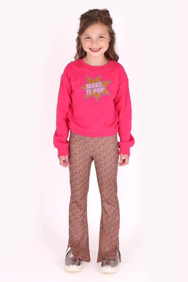 B.Nosy rechtvallende sweater met print