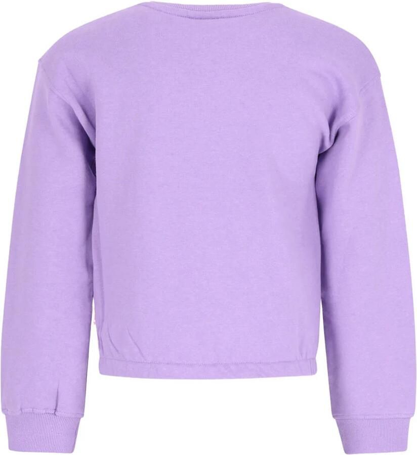 B.Nosy rechtvallende sweater met print lila - Foto 2