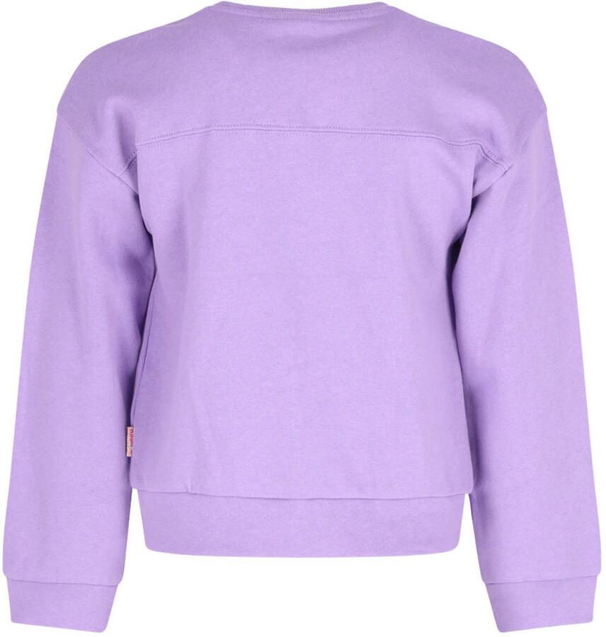 B.Nosy rechtvallende sweater met print lila - Foto 2