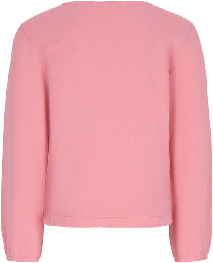 B.Nosy rechtvallende sweater met print roze Meisjes Katoen Ronde hals - Foto 2