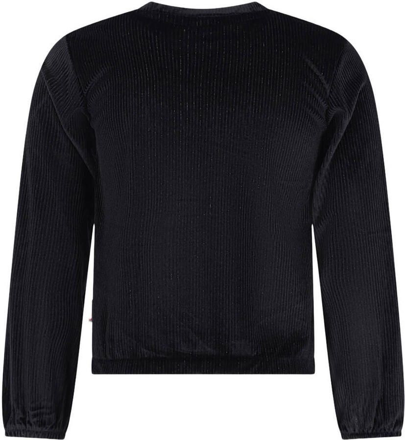 B.Nosy rechtvallende sweater met tekst zwart - Foto 2