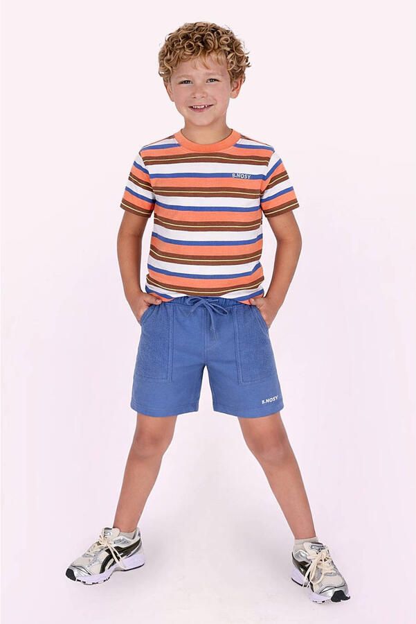 B.Nosy regular waist sweatshort blauw