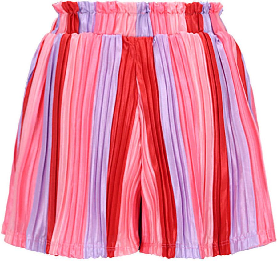 B.Nosy relaxed gestreepte casual short roze
