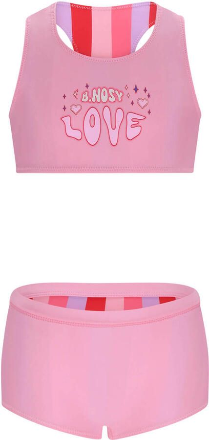 B.Nosy reversible halter bikini roze lila rood - Foto 3