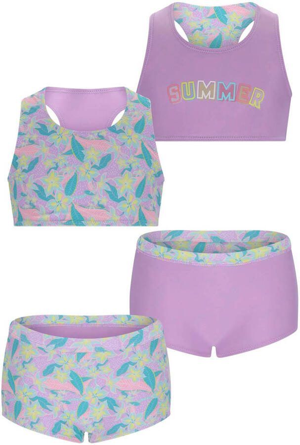 B.Nosy reversible halterbikini lila multicolor