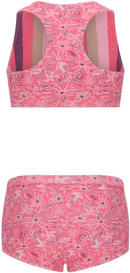 B.Nosy reversible halterbikini roze multicolor - Foto 3