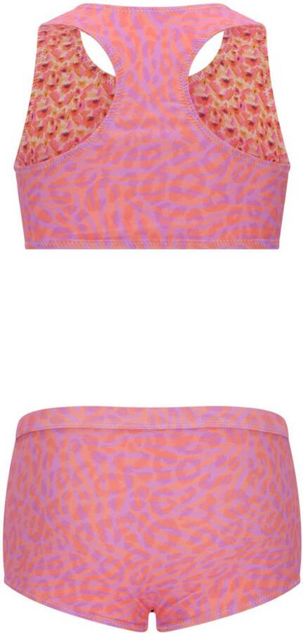 B.Nosy reversible halterbikini roze oranje - Foto 3