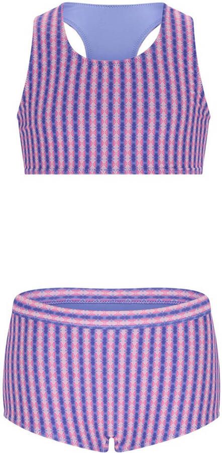 B.Nosy reversible halterbikini roze paars - Foto 3