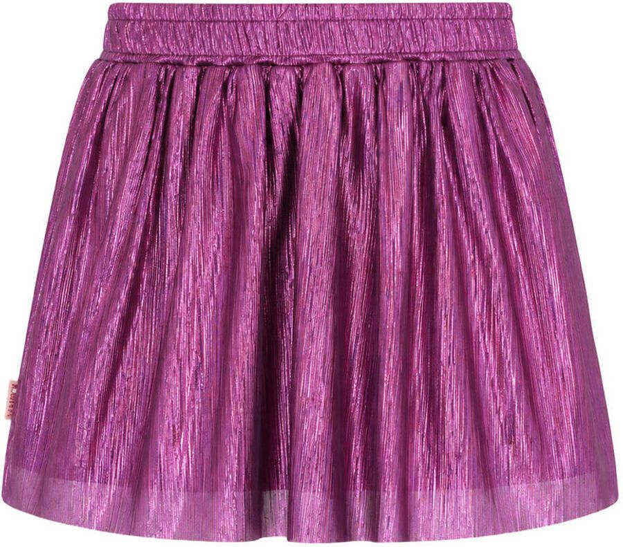 B.Nosy semi-transparante korte A-lijn rok paars Meisjes Polyester Effen - Foto 2