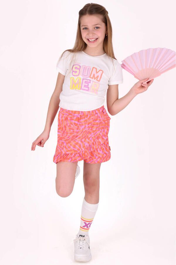 B.Nosy skort met panterprint roze