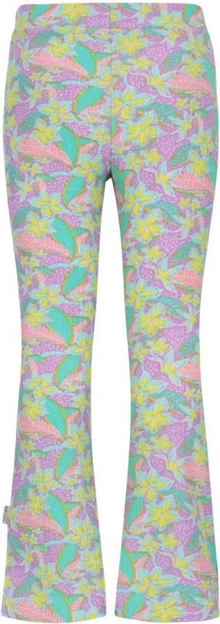 B.Nosy slim gebloemde legging lila - Foto 2