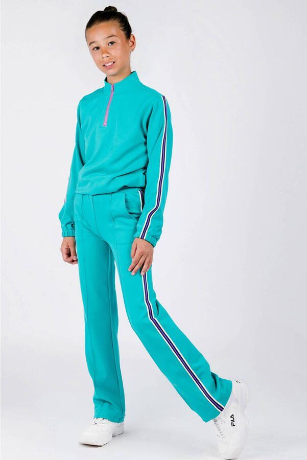 B.Nosy straight casual broek turquoise - Foto 3