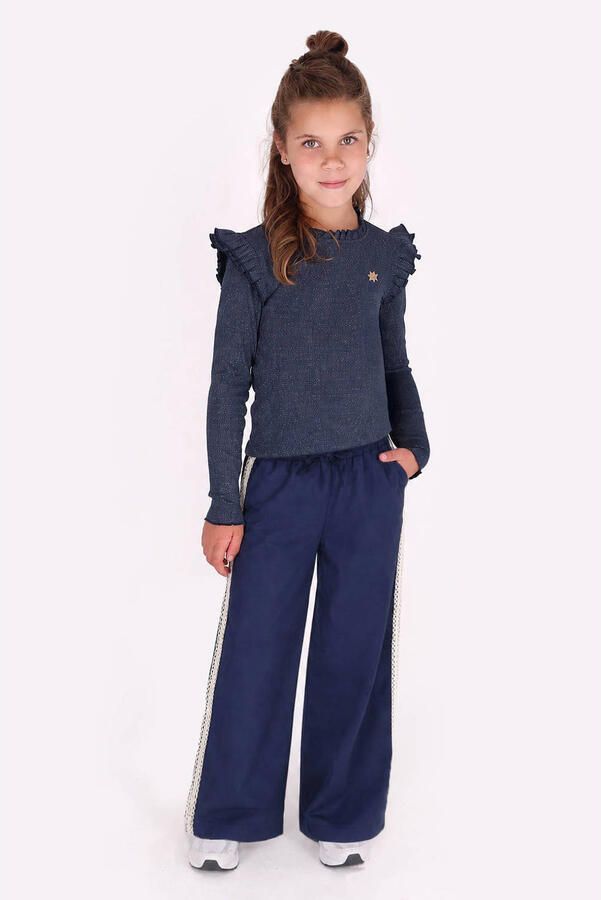 B.Nosy straight leg broek donkerblauw - Foto 2