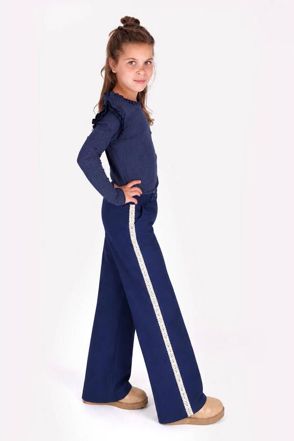 B.Nosy straight leg broek donkerblauw - Foto 3