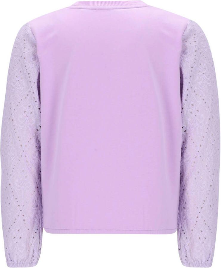 B.Nosy sweater lila broderie - Foto 2