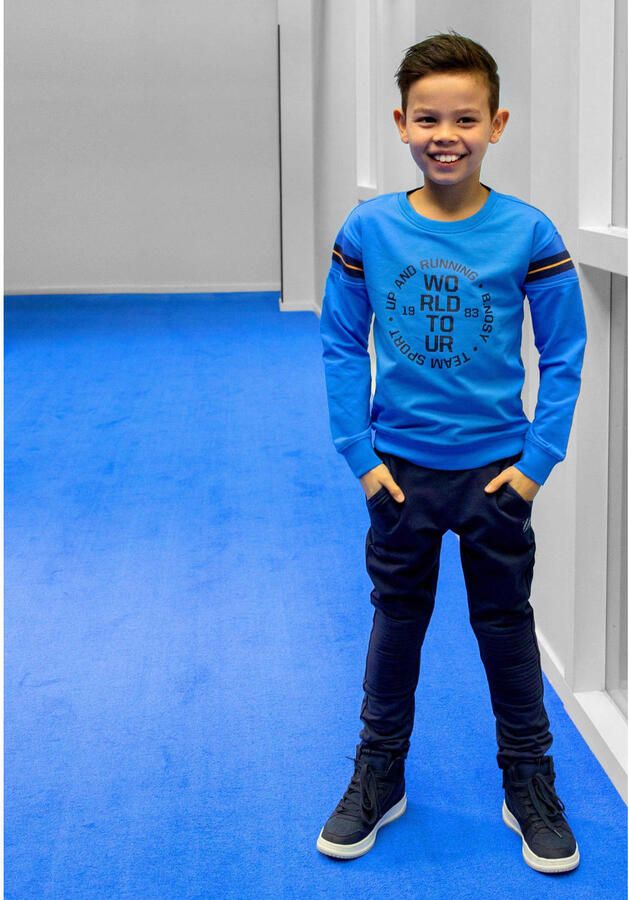 B.Nosy sweater met tekst blauw - Foto 1