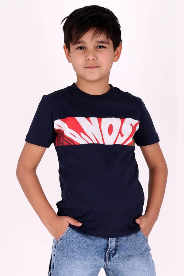 B.Nosy T-shirt donkerblauw