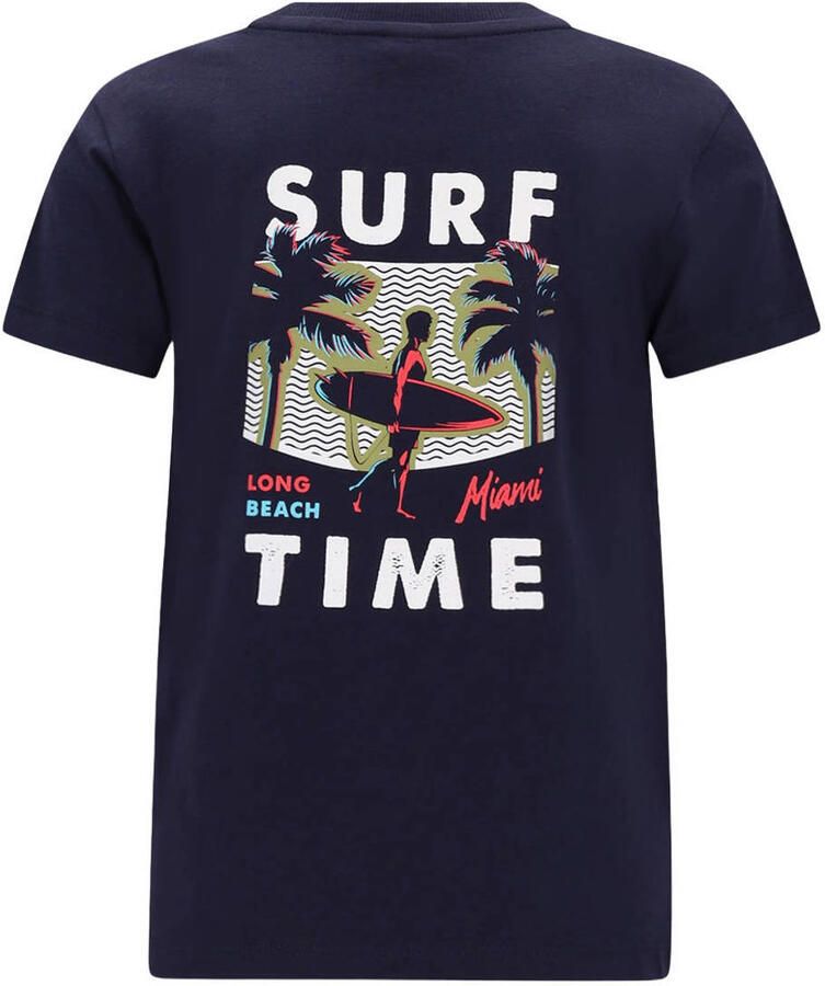 B.Nosy T-shirt met backprint donkerblauw - Foto 2